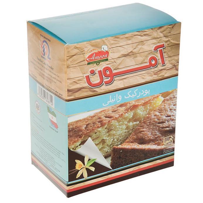 پودر کیک وانیل 500 گرمی آمون
